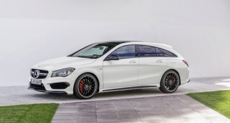 Vẻ đẹp của Mercedes CLA 45 AMG Shooting Brake 2015