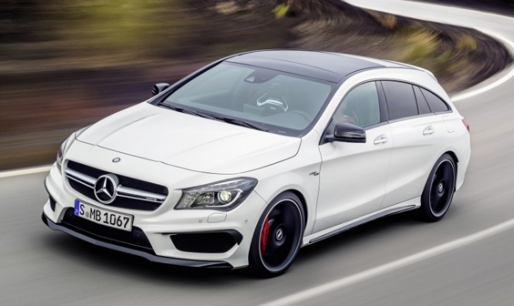 Vẻ đẹp của Mercedes CLA 45 AMG Shooting Brake 2015