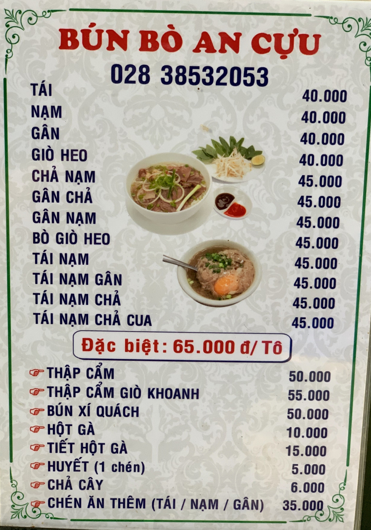 Giới thiệu quán bún bò ngon