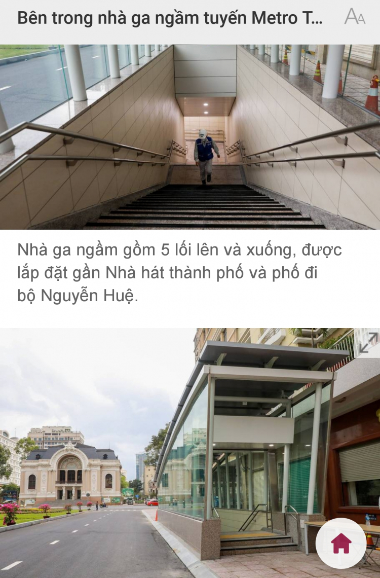 Đi tàu điện ngầm