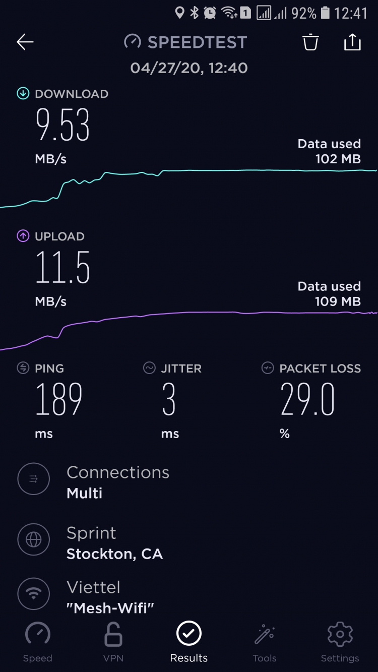 App check tốc độ internet App check tốc độ internet