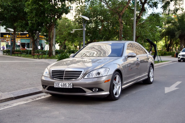 Sedan đẳng cấp Mercedes-Benz S550 hơn 10 năm tuổi bán lại ngang giá Mazda3