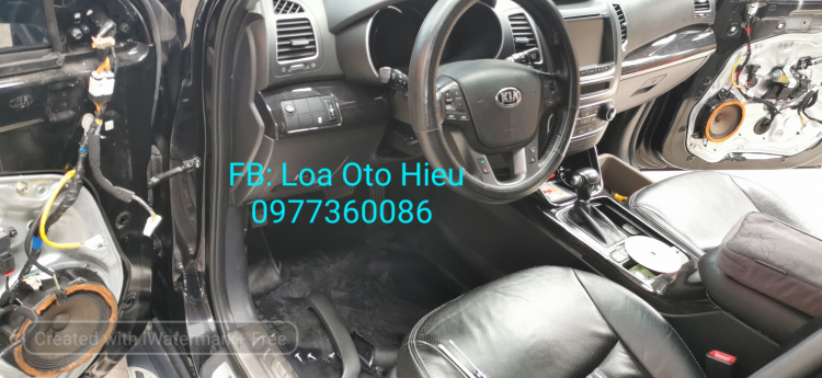 Độ âm thanh cho Kia Sorento