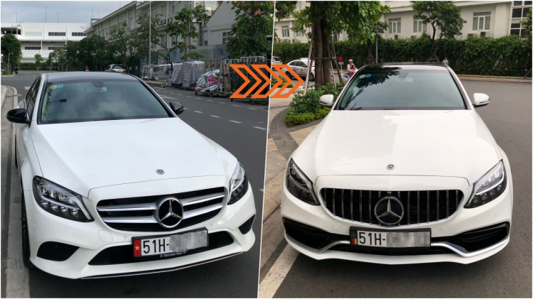 Mercedes C-Class nữ tính quá, em nâng cấp cho ngầu hơn