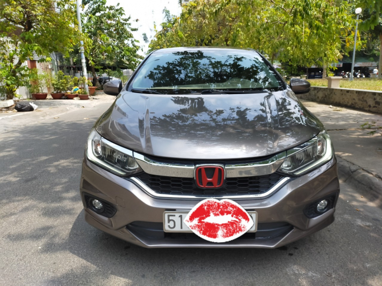 Honda City 1.5 Top cuối 2017 màu titan