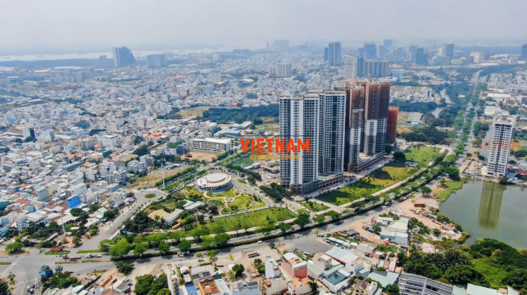 Eco Green Saigon Quận 7 - Phần 7:  Tiến độ Tháng 4/2021