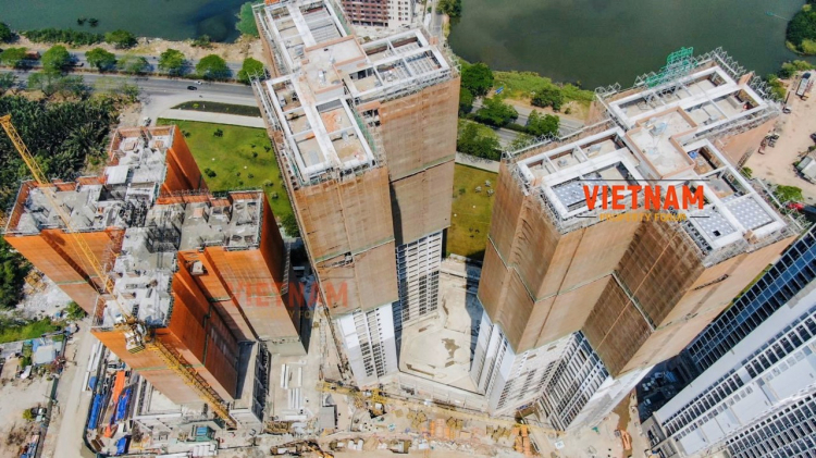 Eco Green Saigon Quận 7 - Phần 7: Tiến độ Tháng 4/2021 Eco Green Saigon Quận 7 - Phần 7: Tiến độ Tháng 4/2021