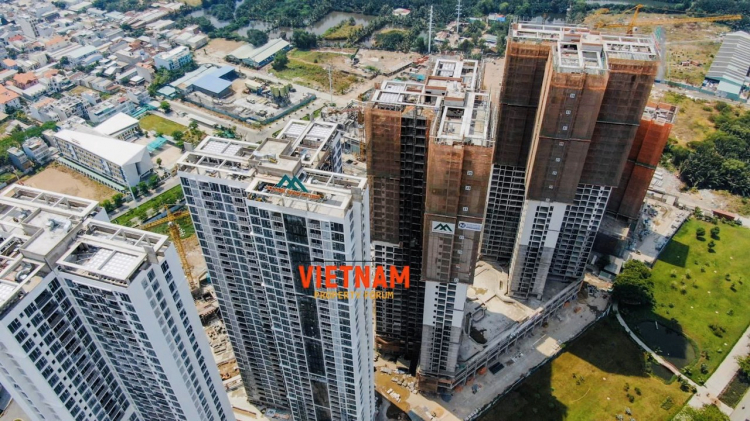 Eco Green Saigon Quận 7 - Phần 7:  Tiến độ Tháng 4/2021