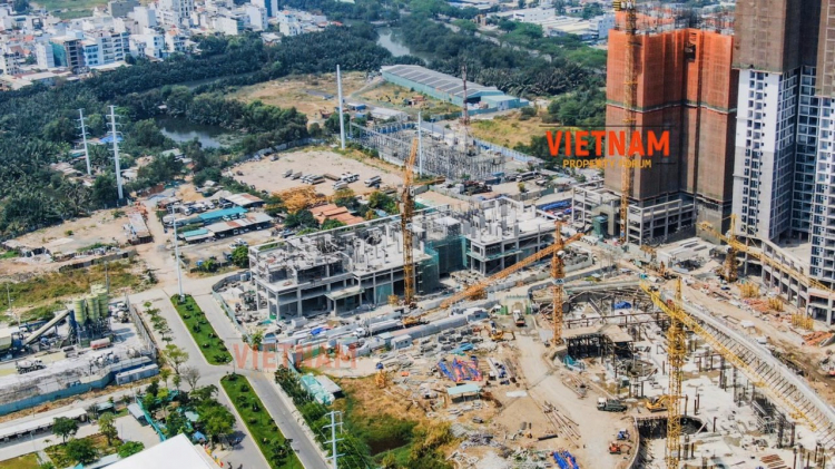 Eco Green Saigon Quận 7 - Phần 7:  Tiến độ Tháng 4/2021