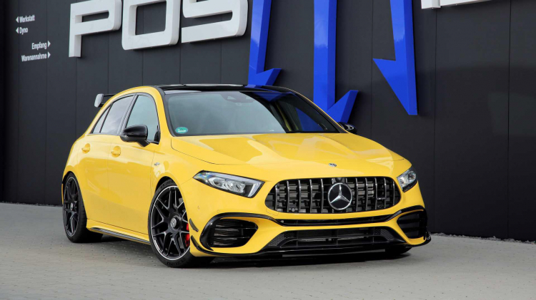 Cận cảnh bản độ Mercedes AMG A45 S mạnh 518 mã lực của hãng độ Posaidon