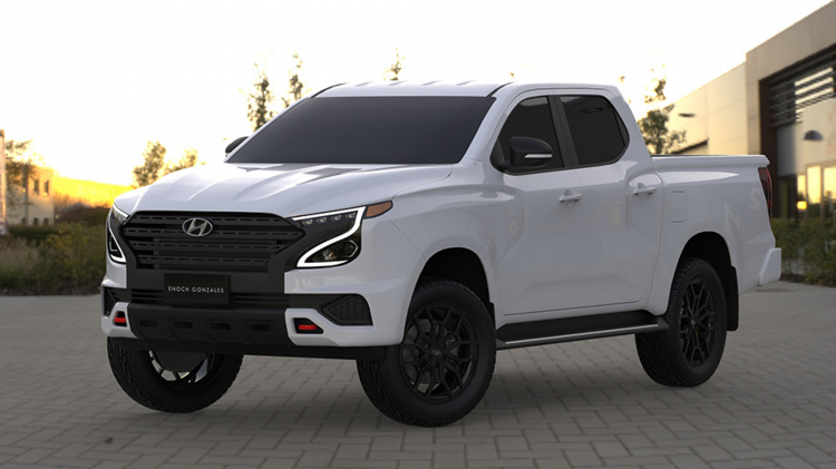 Nếu Hyundai làm bán tải cạnh tranh Ranger và Hilux, nó sẽ có hình dáng như thế nào?