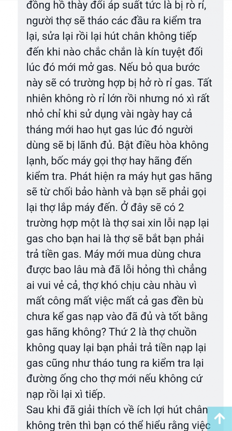 Tại sao 99% thợ, khi lắp máy lạnh, không hút chân không?