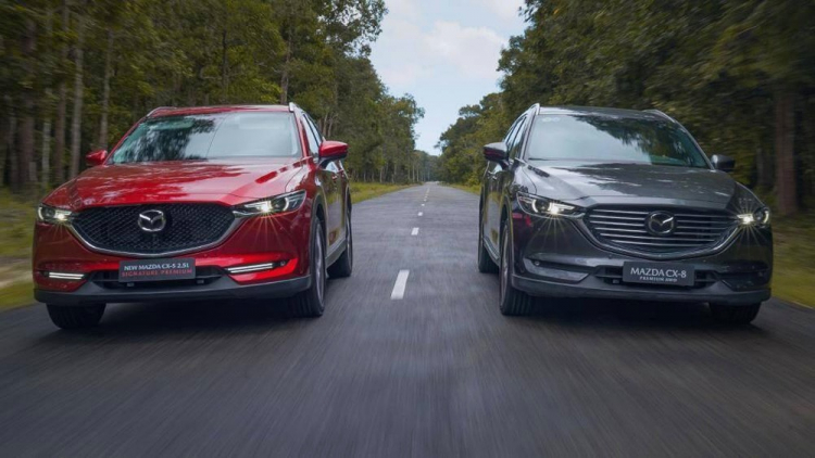 Xin đánh giá về bộ đôi xe Mazda New CX-5 và CX-8