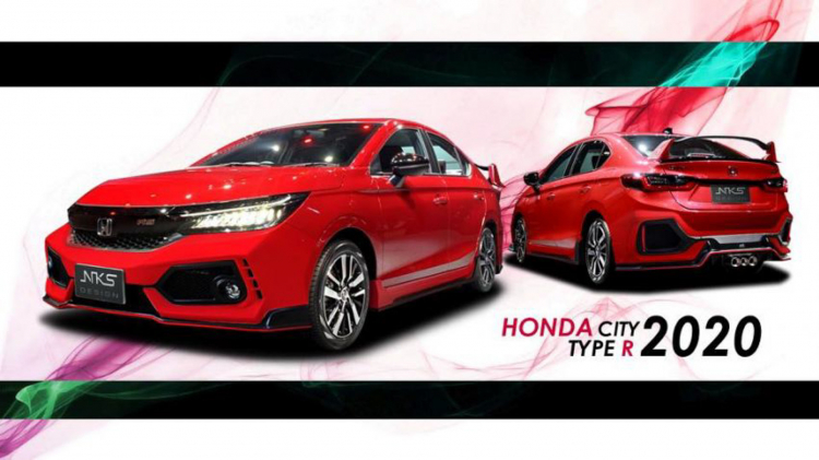Vừa ra mắt, Honda City 2020 đã có gói độ thành Honda NSX hoặc Civic Type R cực ngầu