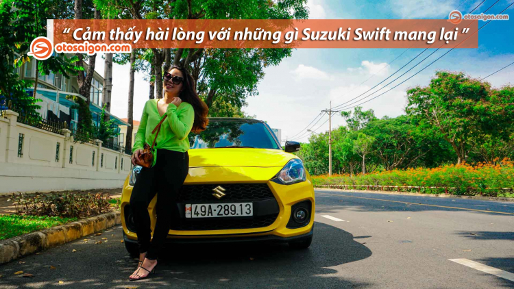 Nữ chủ nhân đánh giá xe Suzuki Swift 2019: "Cá tính, mạnh mẽ hơn nhiều so với Kia Morning"