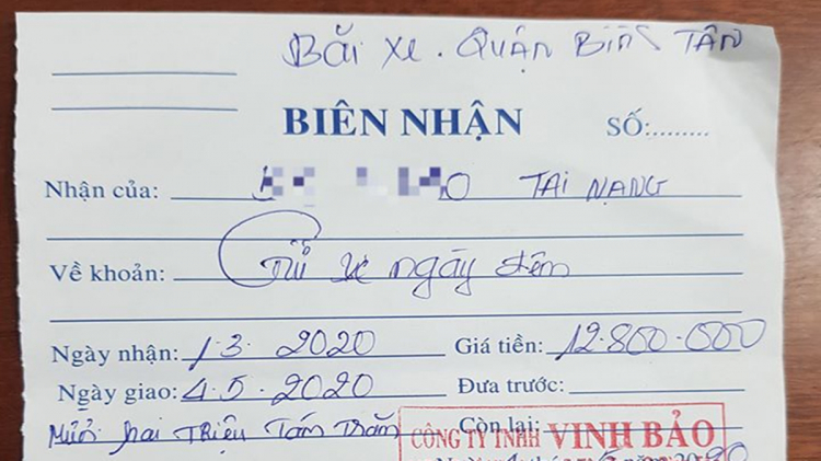 Tạm giam 60 ngày, mất 12 triệu 8 phí giữ xe thì đi đâu khiếu nại?