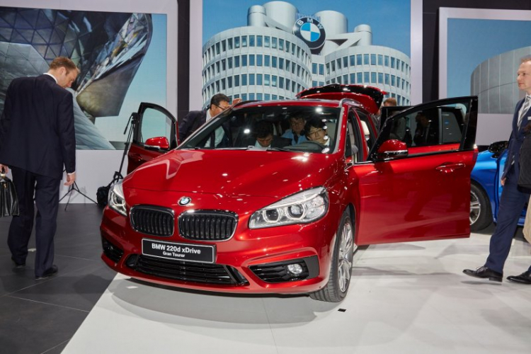 BMW series 2 Grand tourer chính thức ra mắt Geneva 2015