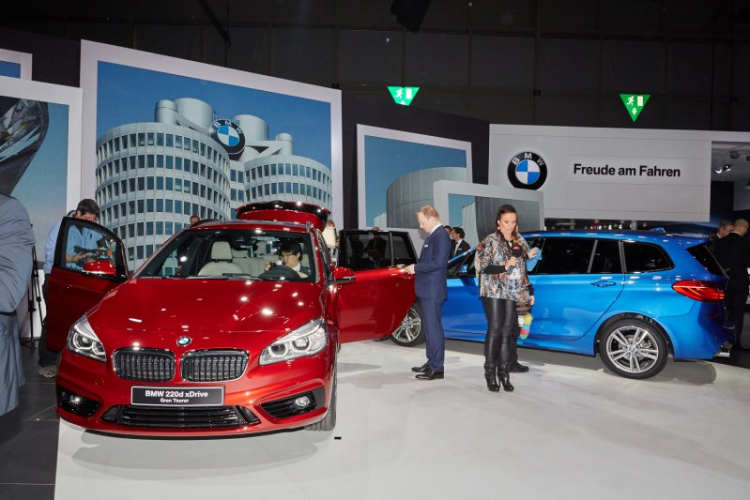 BMW series 2 Grand tourer chính thức ra mắt Geneva 2015