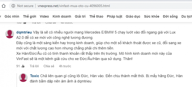 VinFast triển khai chương trình “đổi cũ lấy mới, lên đời xe sang”