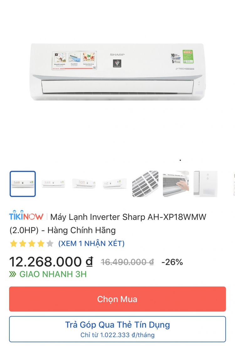 Tư vấn chọn máy lạnh 2Hp tốt