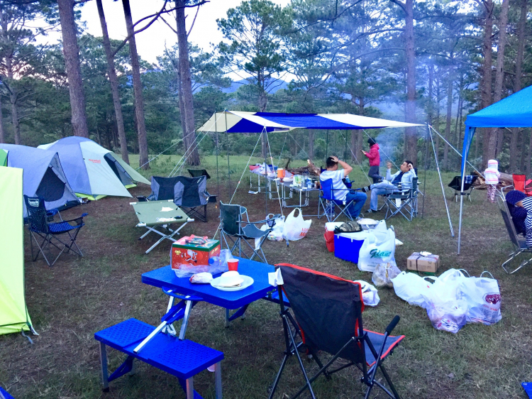 Trốn lễ đi Camping ở Mũi Yến
