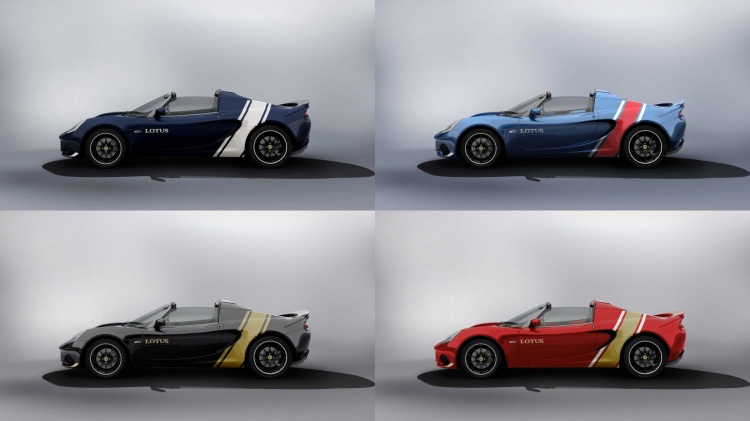 Lotus tung 4 phiên bản Classic Heritage Editions, giới hạn 100 chiếc