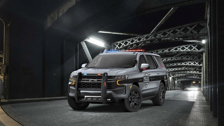 Chevrolet Tahoe 2021 ra mắt 2 phiên bản độc quyền cho cảnh sát