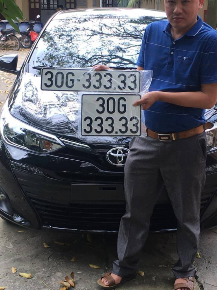 Chủ xe Toyota Vios may mắn bấm được biển số ngũ quý 3, giá trị xe tăng mạnh