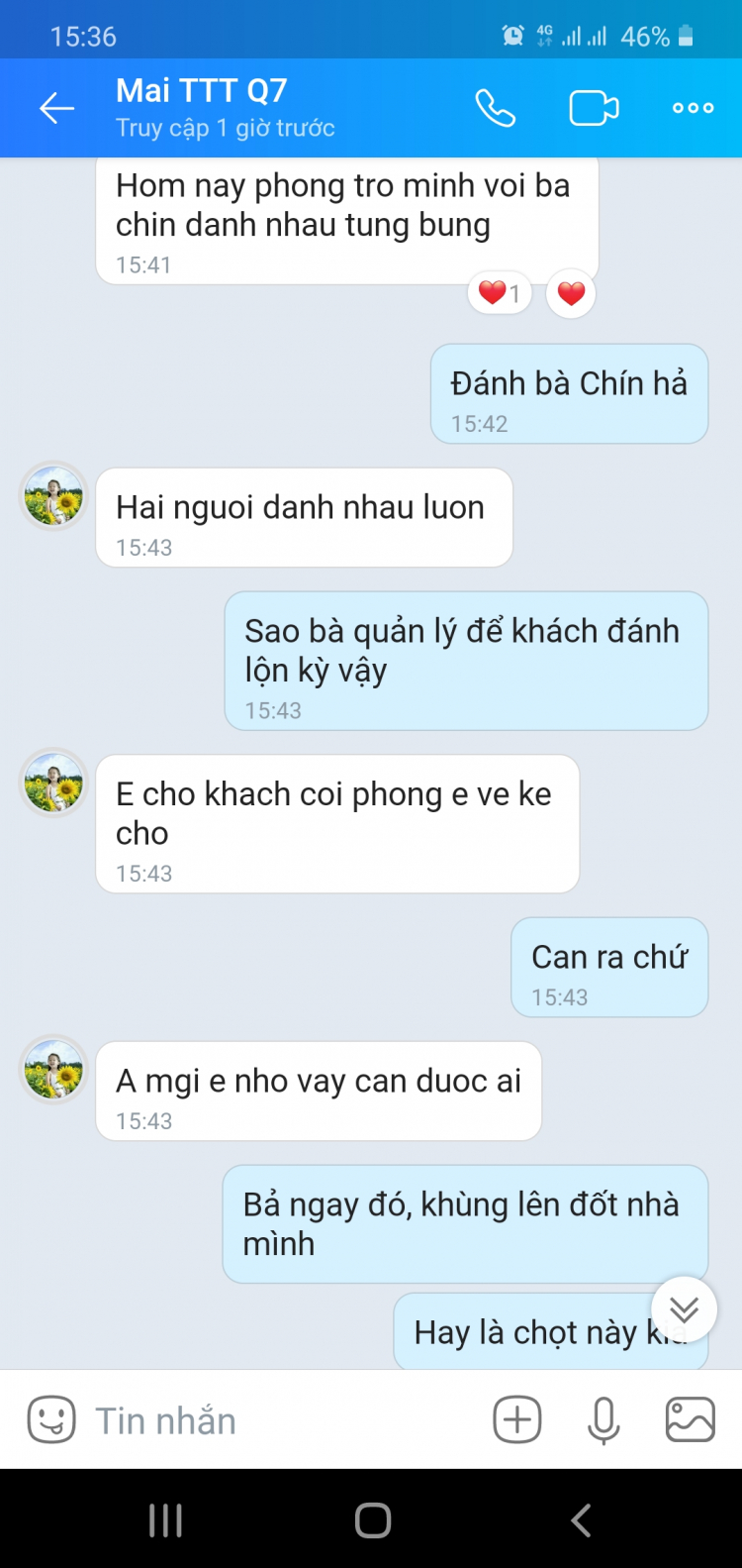 Bình loạn về phòng chọ...