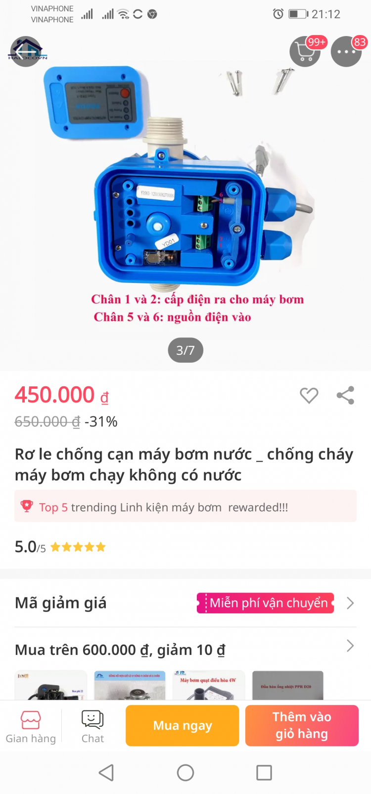 Máy bơm nước