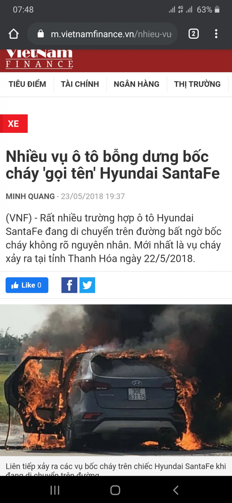 Úc khuyến cáo không đậu Hyundai Santa Fe và Elantra trong nhà vì nguy cơ cháy nổ