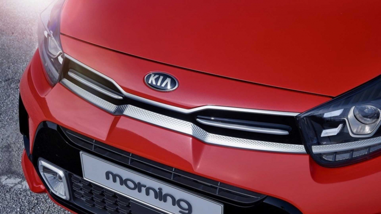 Loạt ảnh Kia Morning 2021 facelift lộ diện màn hình 8 inch