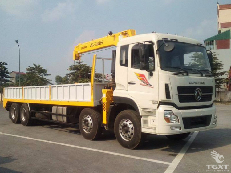 Bán xe tải Dongfeng gắn cẩu Soosan 7 tấn giá rẻ tại Hà Nội