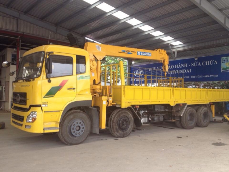 Bán xe tải Dongfeng gắn cẩu Soosan 7 tấn giá rẻ tại Hà Nội Bán xe tải Dongfeng gắn cẩu Soosan 7 tấn giá rẻ tại Hà Nội