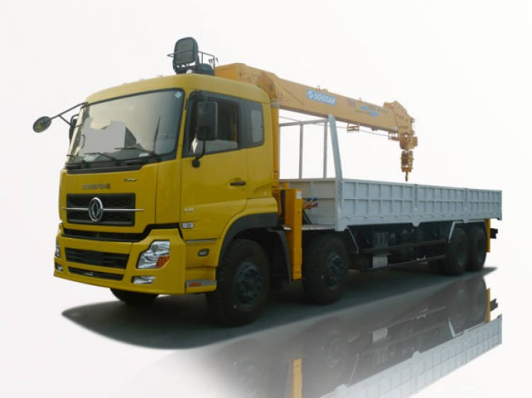 Bán xe tải Dongfeng gắn cẩu Soosan 7 tấn giá rẻ tại Hà Nội