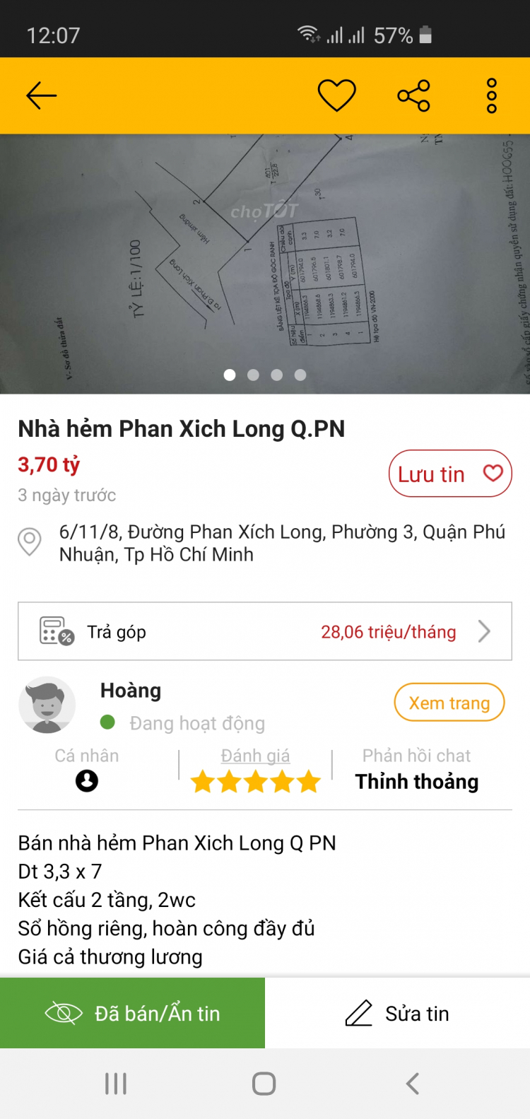 Mua nhà nhỏ Gò Vấp