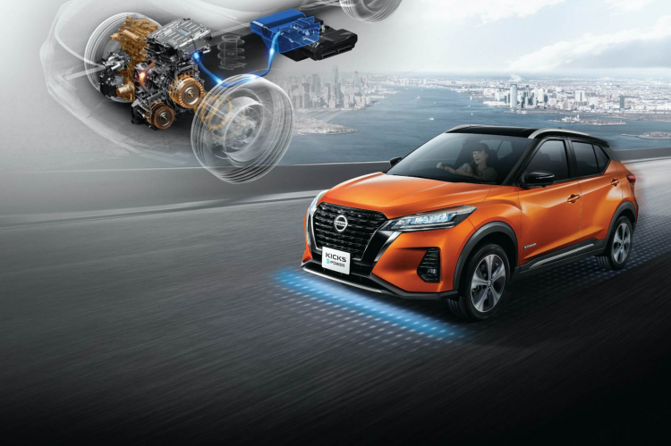 Nissan Kicks 2021 facelift ra mắt tại Thái Lan: thêm phiên bản chạy điện E-Power