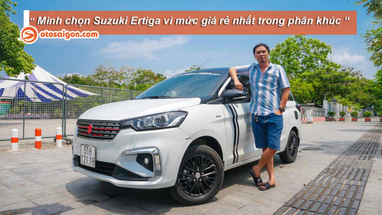 Người dùng đánh giá Suzuki Ertiga 2019: thích Xpander nhưng lại chọn Ertiga?