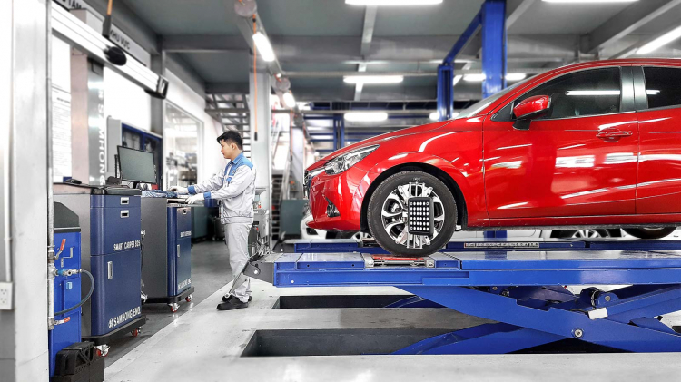 Tặng gói bảo dưỡng miễn phí cho khách hàng sở hữu xe All-New Mazda3