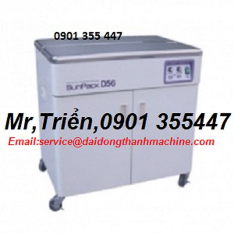 Máy đai niềng thùng D-56 giá rẻ Bình Dương, Đồng Nai, Long An, Tphcm