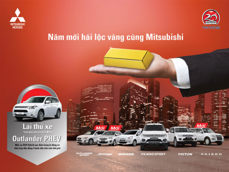 Mitsubishi tổ chức ngày hội bán hàng đặc biệt