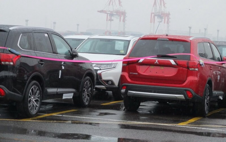 Xuất hiện Mitsubishi Outlander bản “facelift” Xuất hiện Mitsubishi Outlander bản “facelift”