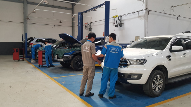 Ford xác định nguyên nhân và tiến hành sửa chữa rò rỉ dầu trên Everest, Ranger 2.0 bi-turbo