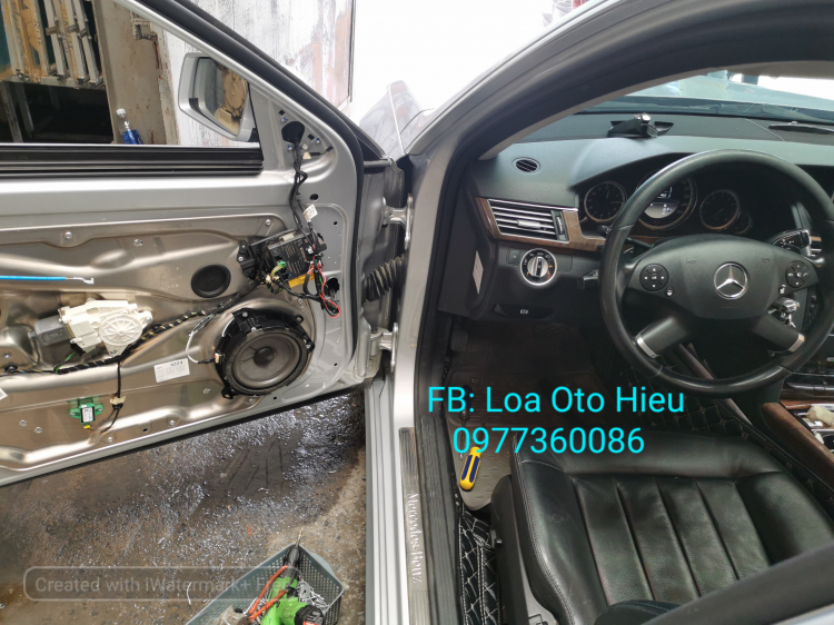 Độ âm thanh cho Mercedes E 300.