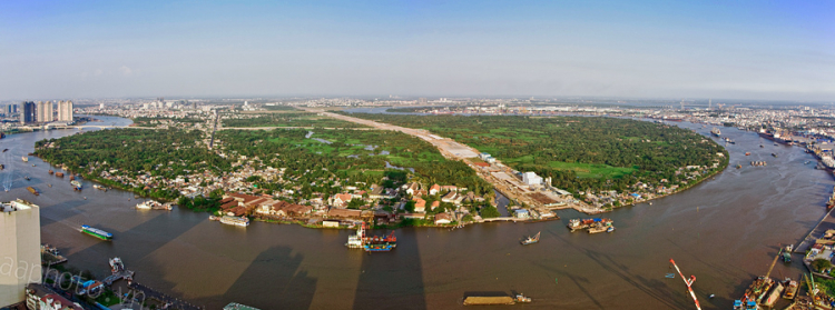 Thủ Thiêm qua từng giai đoạn. Thủ Thiêm qua từng giai đoạn.