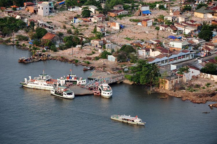 Thủ Thiêm qua từng giai đoạn.