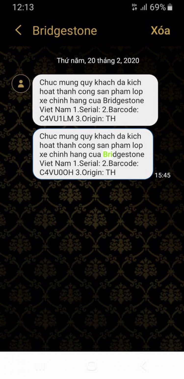 Có hay không cái gọi là bảo hành lốp của hãng Bridgestone??? Có hay không cái gọi là bảo hành lốp của hãng Bridgestone???