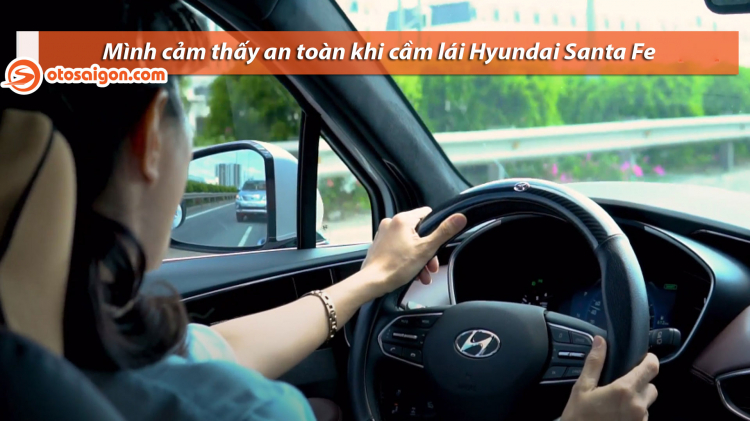 MC Quỳnh Hoa đánh giá Hyundai Santa Fe 2019: “Không thua kém những dòng xe sang của Châu Âu”