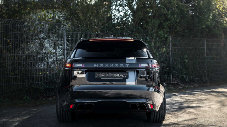 Range Rover Velar mạnh gần 600 mã lực qua bàn tay của hãng độ Manhart