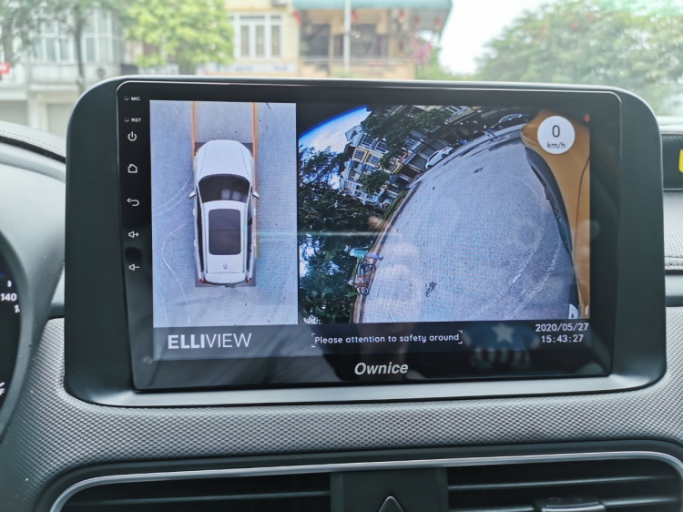 Camera 360 độ ô tô ELLIVIEW V4 độc đáo hoàn toàn mới của ICAR Việt Nam